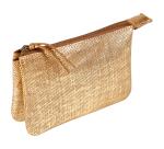 Clairefontaine KLEO-PATHRA Leather Small Two-Compartment Pouch - 13x9cm