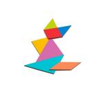 Jeu éducatif, Tangram - Multicolore