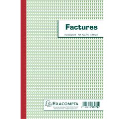 INVOICE BOOK TRIPLCATE 210X148 CARB.50S