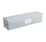 Velvet square pencil case VELVET - Assorted colours