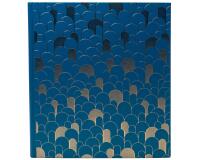 Album photo livre 60 pages noires Néo Déco - Bleu de France
