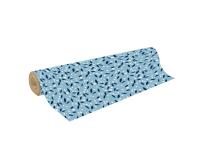 Kraft brut 70g, rl 50x0,70m Minimalist - Bleu