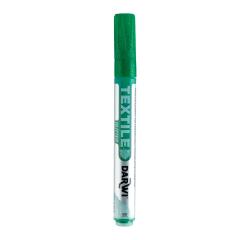 DARWI TEX GLITTER, Textilmarker Glitter, Spitze 2mm, Inhalt 6ml, Tannengrün - Tannengrün
