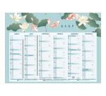 Calendrier Sapporo 55 x 40,5 cm Semestriel 2027 - Multicolore