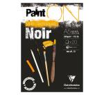 Paint'ON Noir bloc collé 20F A5 250g