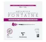 Clairefontaine Fontaine Watercolour Block - 30 x 30cm - 15 Sheets - 300gsm - Cold Pressed