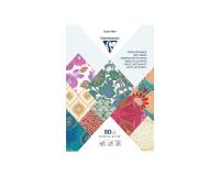 PAPIERS DU MONDE, Maxi bloc de 80 feuilles au format 21x29,7cm - Multicolore