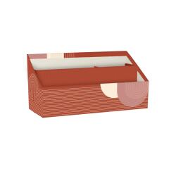 Terracotta, Porte lettres 25x10x14 cm