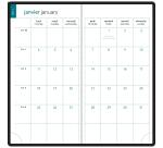 Agenda de poche EasyTime 17 Sapporo 9 x 17,5 cm Semainier Janvier à Décembre 2027 - Visuel