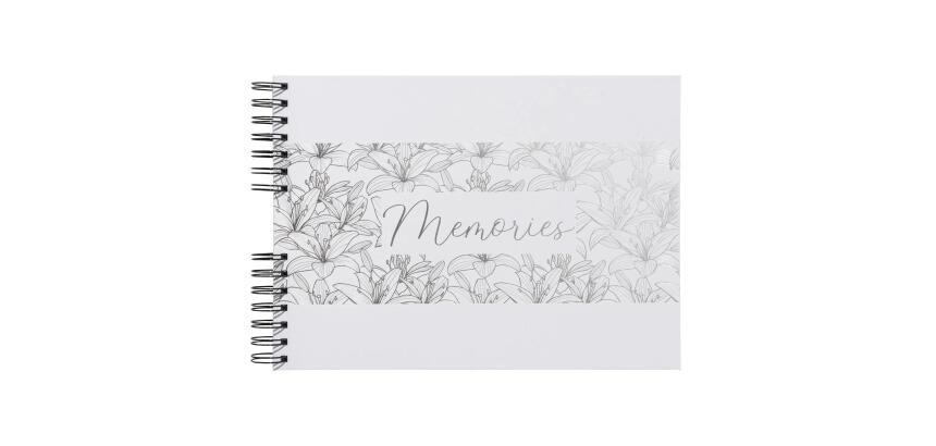 Exacompta Titane Spiral Photo Album, 50 Black Pages