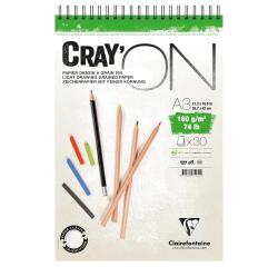 Cray'ON bloc spiralé 30F A3 160g