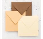 Paquet de 20 enveloppes Pollen 165x165mm 120g/m2
