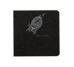 Flying Spirit carnet dos carré 50F 10,5x10,5cm 90g - Noir