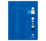 Cahier Travaux Pratiques piqué déficients visuels 24x32cm 64 pages grands carreaux noirs 2,5mm agrandis 10x10 + uni Couleur aléatoire - Assortis