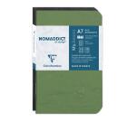 Set de 2 carnets piqûre Age Bag 7,5x12cm 48 pages petits carreaux Couleurs assortis - Assortis