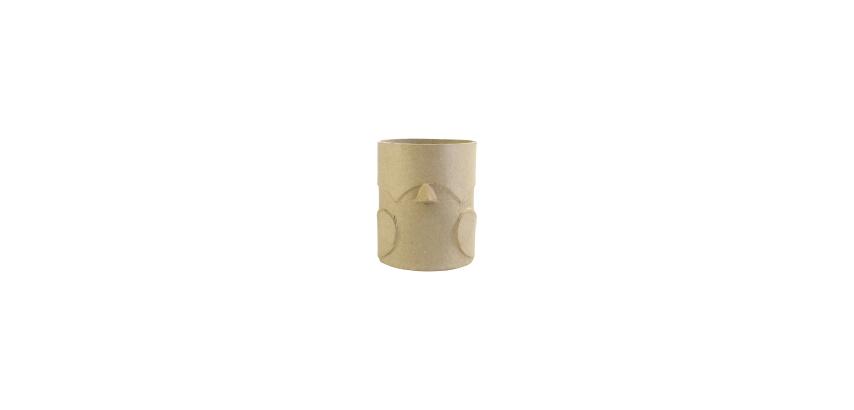Bird Pencil Holder 8x10.5x10cm - Kraft