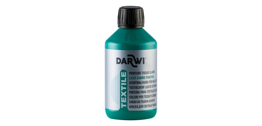 Darwi textile paint Tex, 250 ml, dark green