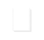 "COMP.PAP.ENDLOS 3-FACH SD 56G 240X12""" - Weiß