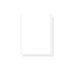 "COMP.PAP.ENDLOS 3-FACH SD 56G 240X12""" - Weiß