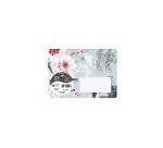 COLLECTION BOTANIC GARDEN, Paquet de 20 enveloppes Pollen 114x162mm 120g/m2 - Bleu clair