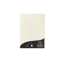 Feuille Pollen collection Natura 210 x 297 mm 120 g/m2 Blanc natura - Etui de 50