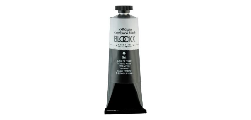 Peinture à l'huile extra-fine tube 60ml - Blanc de titane
