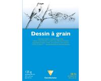 Dessin à Grain bloc collé 20F A3 125g