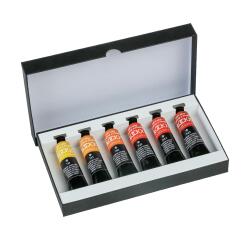 Ölfarben 6x20ml, Set Kadmiumfarbtöne