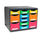Module de classement Storebox Multi 11 tiroirs Iderama - Arlequin
