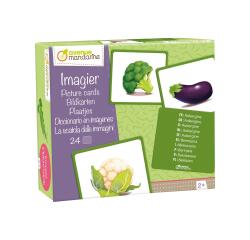 Imagier, Légumes - Multicolore