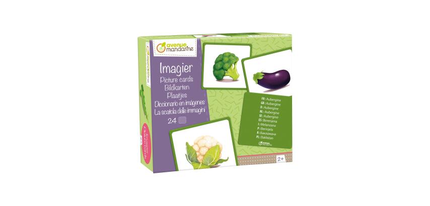 Imagier, Légumes - Multicolore
