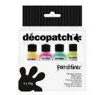Lot de 4 Patchliners - Pastel - Assortiment