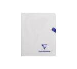 Clairefontaine schrift mimesys voor ft A5, 72 bladzijden, kaft in PP, geruit 5 mm, geassorteerde kleuren