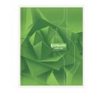Cahier brochure rembordée rigide 7000 17x22 cm 192 pages grands carreaux 70 g - Assortis