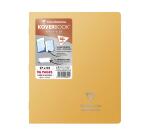 Cahier piqué Koverbook Silver 17x22 cm 96 pages ligné + marge couverture polypropylène opaque - Assortis