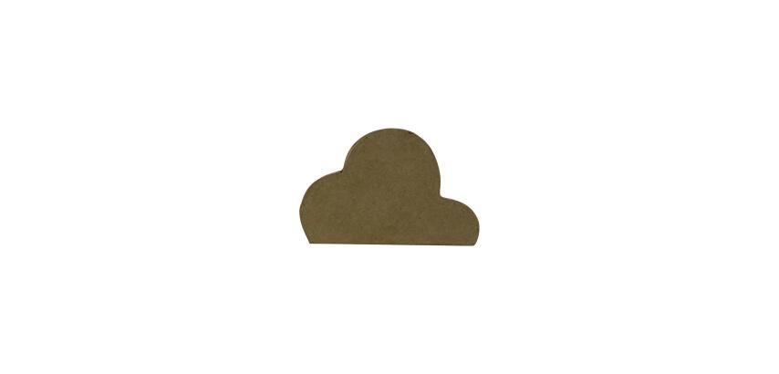 Boîte nuage S 3,5x9x5,5cm - Kraft