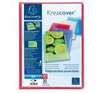 Carpeta Exacompta de fundas polipropileno semi rigido Krea Cover 60 vistas - A4 - Colores surtidos