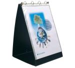 Classeur de présentation 4 anneaux plastifié Exacompta Exashow A3 - Dos 4 cm noir