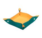 Rhodia Rhodiarama Reversible Tidy - 12 x 12 x 4.5 cm - Peacock