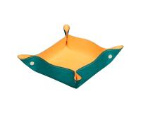 Rhodia Rhodiarama Reversible Tidy - 12 x 12 x 4.5 cm - Peacock
