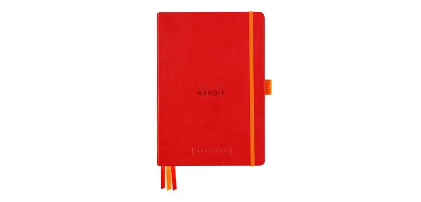 Rhodiarama Goalbook couverture rembordé rigide A5 240 pages dot papier blanc 90 g