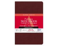 Alpha Series carnet souple 46F 14x21,6cm 150g - Blanc