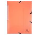 Sammelmappe A4 mit Gummizug und 3 Klappen, PP, Chromaline Pastell