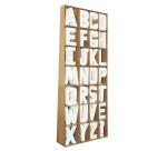 Solid Display with 85 Letters, 20.5cm Each - Kraft