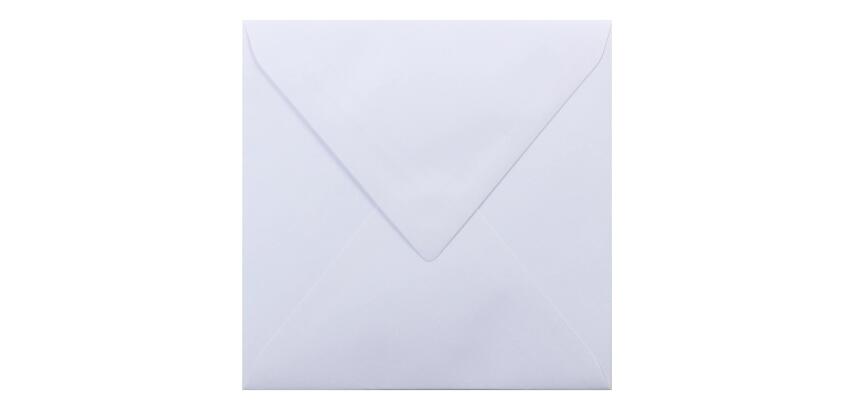 25 enveloppes 140x140mm Vergé de France doublées gommées