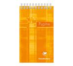 Bloc Pupitre reliure intégrale en-tête 10,5x17cm 160 pages détachables petits carreaux - Assortis