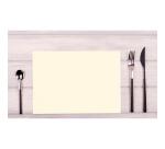 Barquette de 100 sets de table spundbond, unis - Format 30x40cm