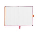 Rhodiarama Goalbook rembordé rigide A5 240 pages dot papier blanc 90g - Lilas