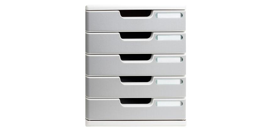 Module de classement Modulo Office 5 tiroirs fermés