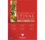 Clairefontaine Etival Watercolour Block - A3 - 10 Sheets - 300gsm - Classic Grain